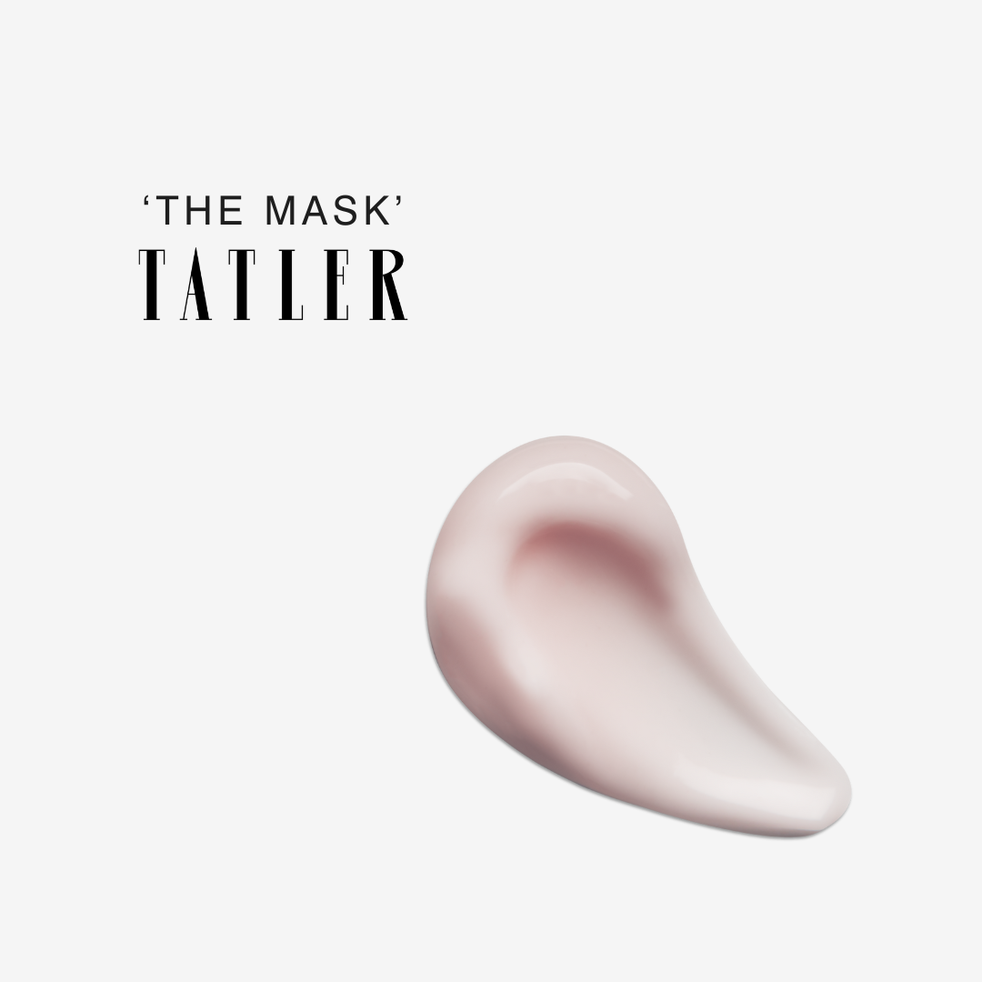 Dr Sebagh Rose de Vie Hydrating Mask texture swatch, award-winning face mask featured as “The Mask” by Tatler