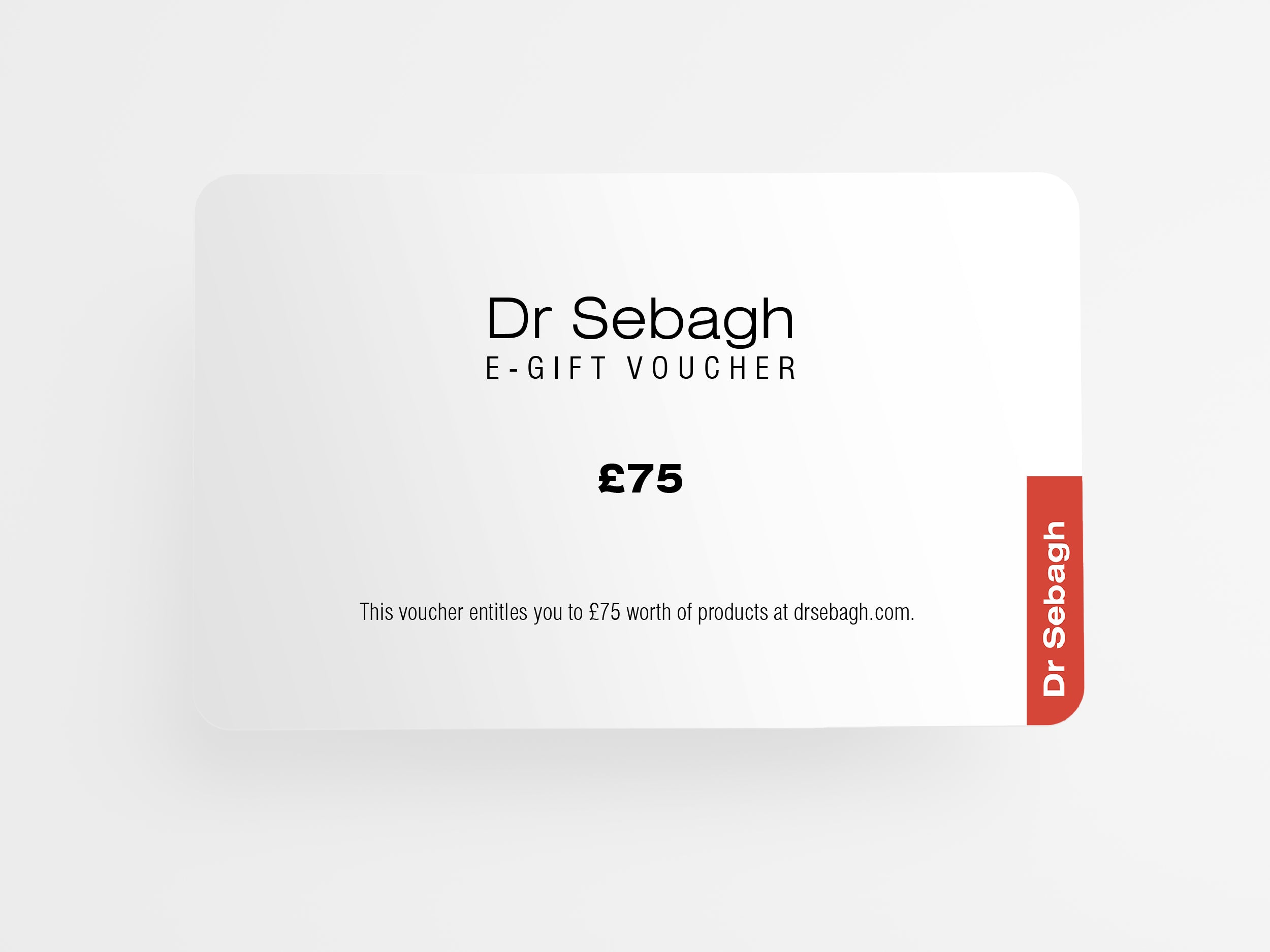 Dr Sebagh Gift E-Voucher