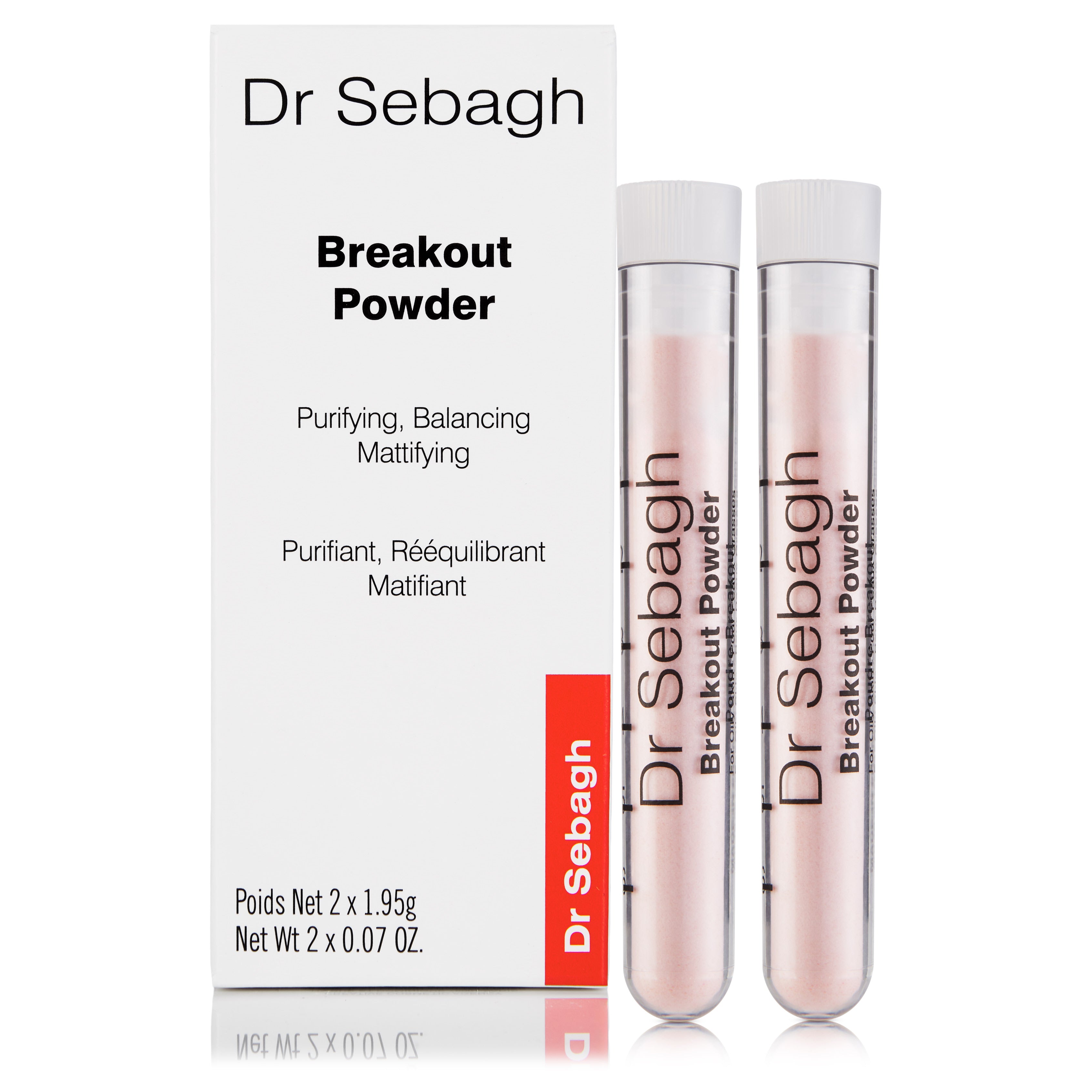 Dr Sebagh Breakout Powder purifying mattifying treatment with vials