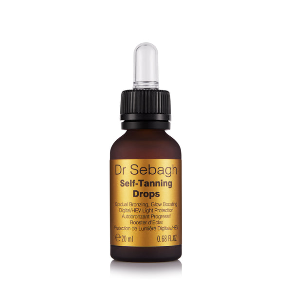 Dr Sebagh Self-Tanning Drops skincare formula delivering a natural-looking, streak-free glow.