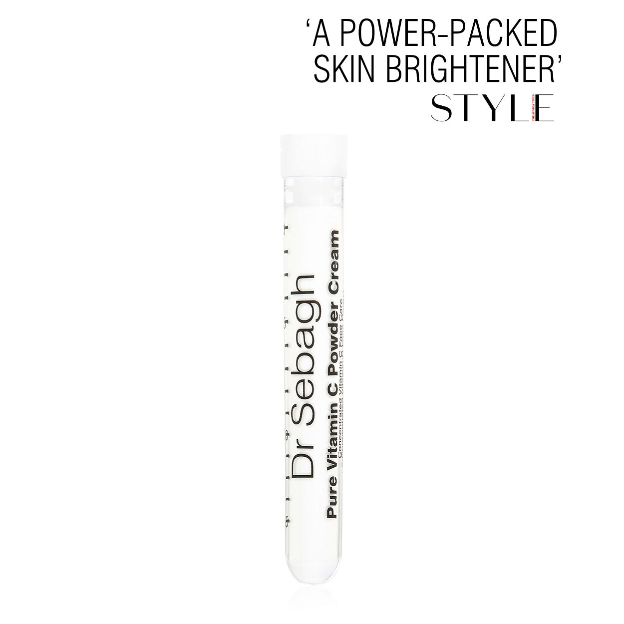 Dr Sebagh Pure Vitamin C Powder Cream – 'A power-packed skin brightener' – Sunday Times Style Magazine