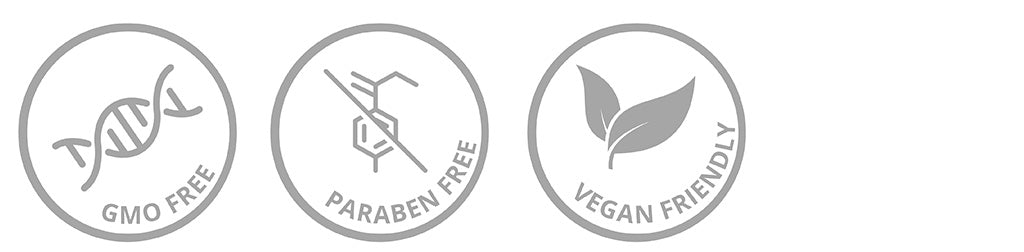 GMO Free, Paraben Free, Vegan Friendly