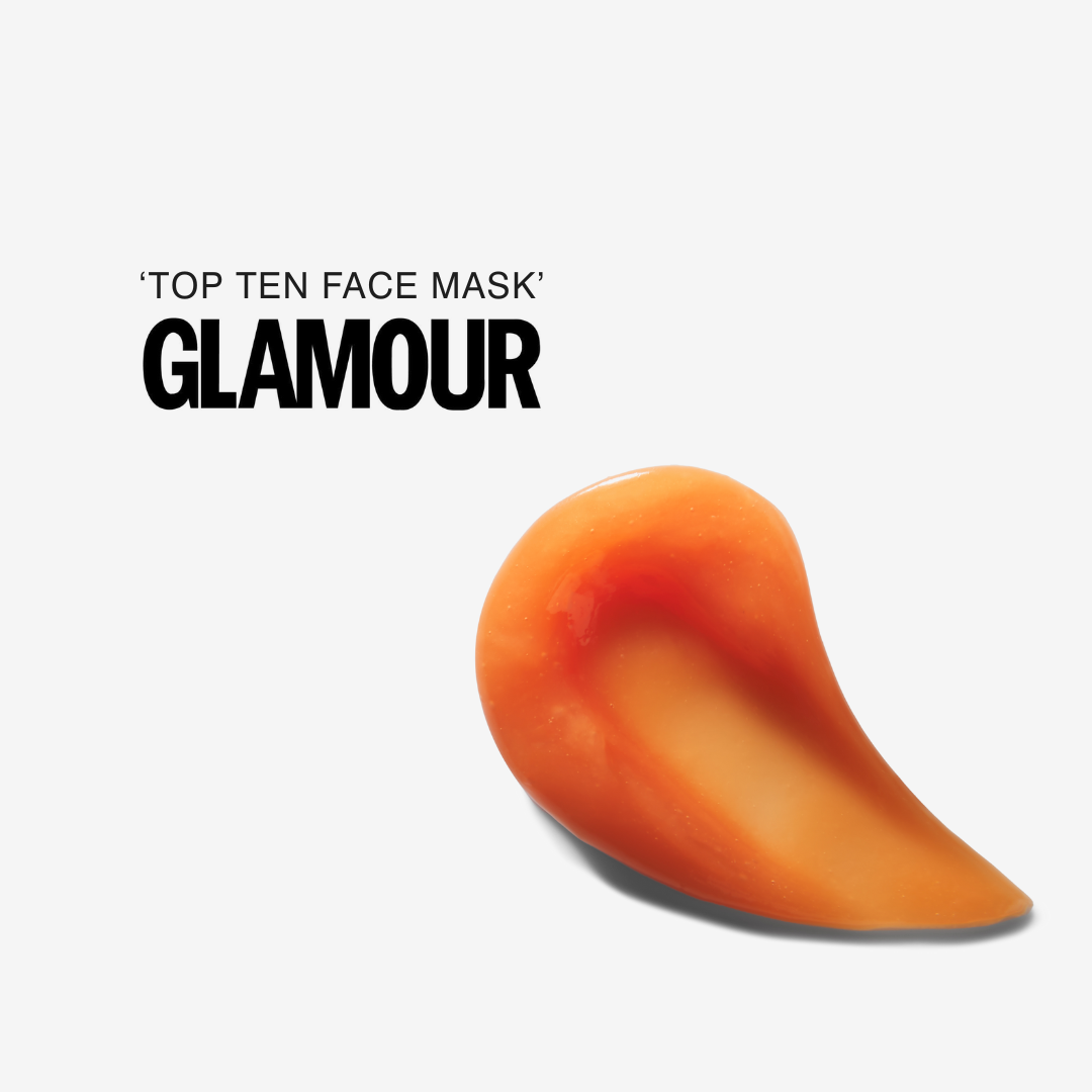 Dr Sebagh Deep Exfoliating Mask texture swatch, award-winning exfoliating face mask featured as a Glamour Top Ten Face Mask