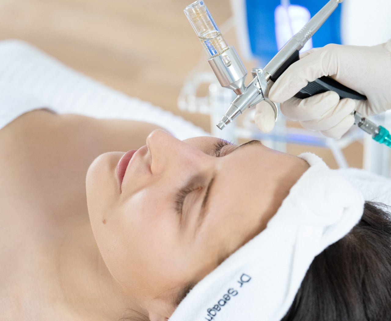 Combined Oxygen Hydrafacial