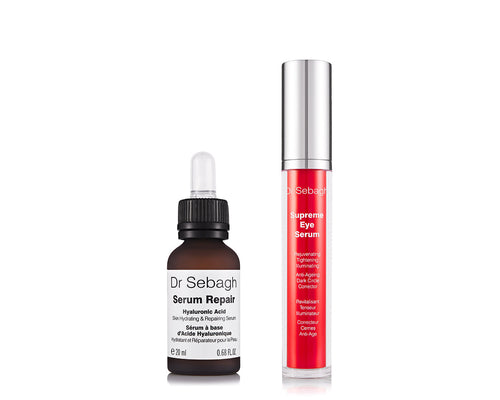 Dr Sebagh Bright and Tight contents: Serum Repair and Supreme Eye Serum