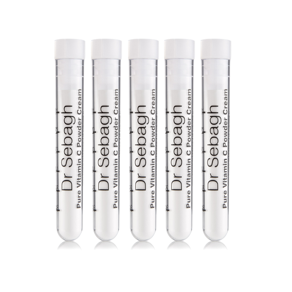 Dr Sebagh Pure Vitamin C Powder Cream ampoules for brightening and skin protection