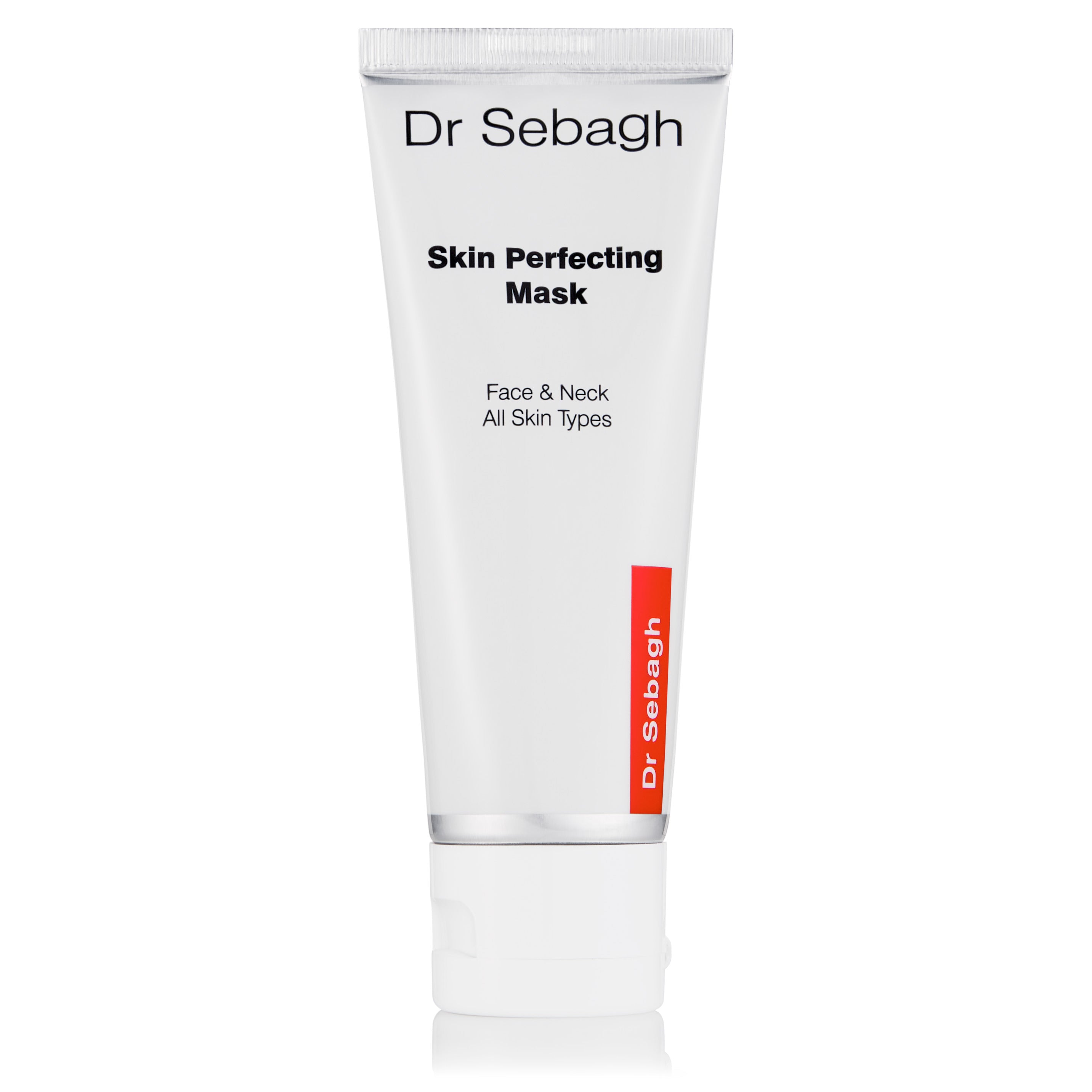 Dr Sebagh Skin Perfecting Mask tube for face and neck, suitable for all skin types