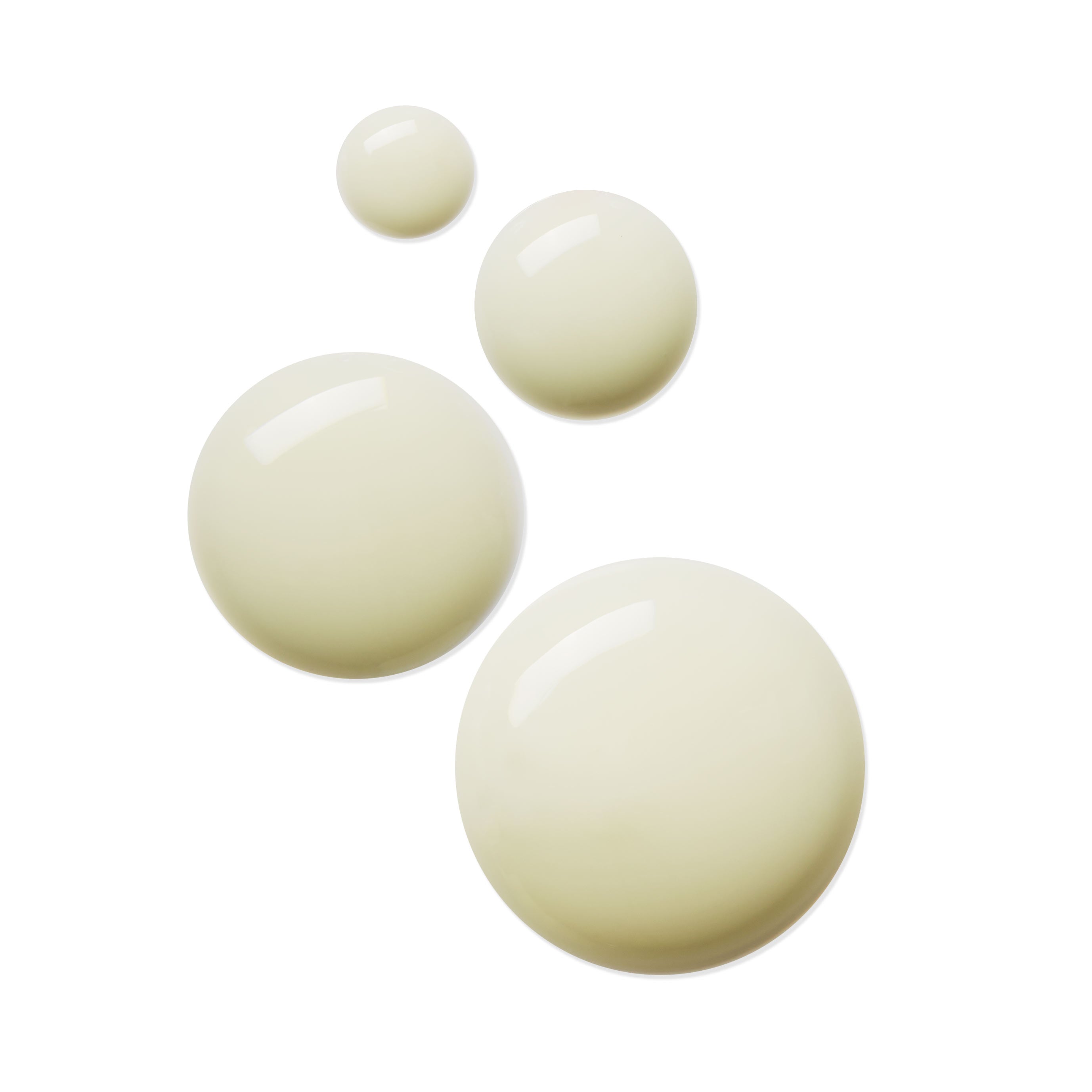 Dr Sebagh Supreme Eye Serum texture – serum droplets on white background