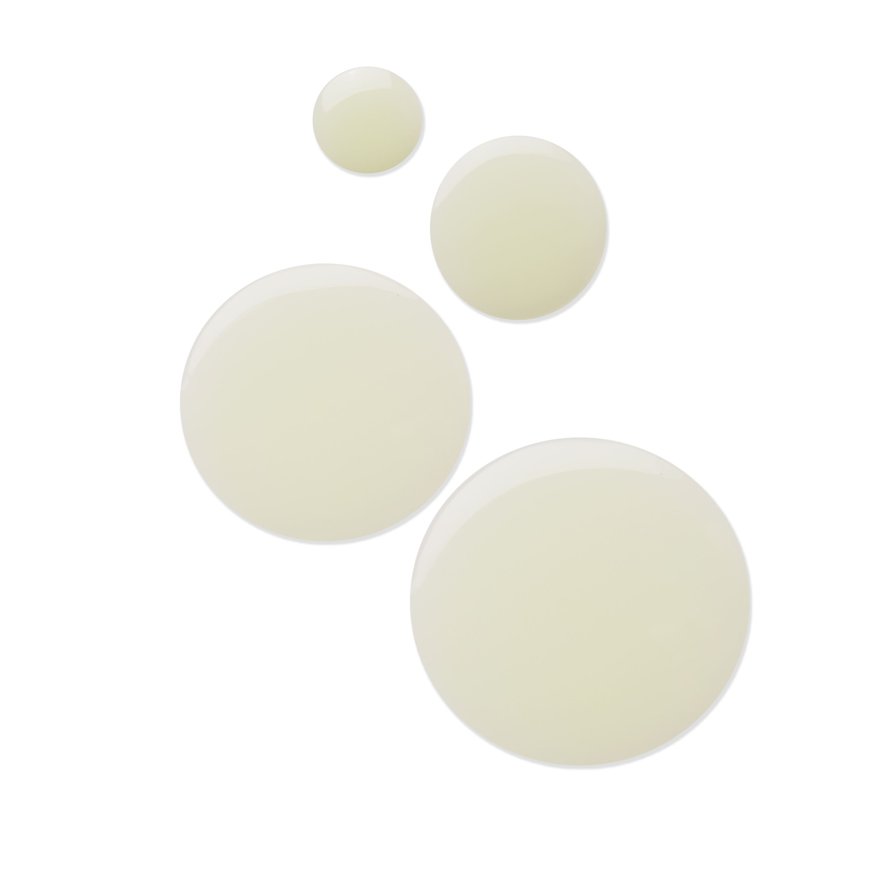 Close-up texture of retinol serum drops showing lightweight skincare formula