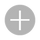 Gray circle with a white plus sign in the center